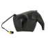 Mini Elephant Crossbody, &pound;450, Handbags, Black, Leather, Front view